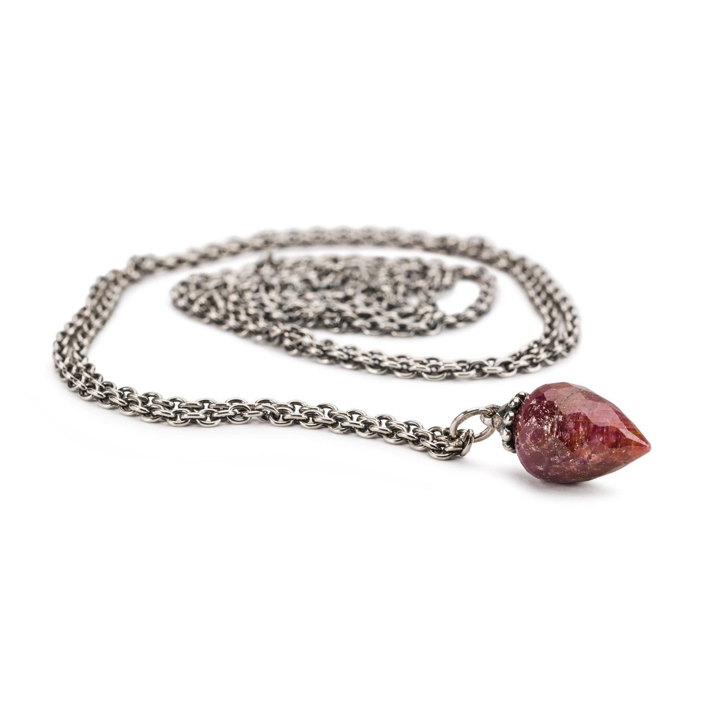 Collana Fantasia con Rubino Trollbeads - TAGFA-00066