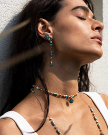 Collana Donna Turchese ed Ematite Alisei Gioielli - C197
