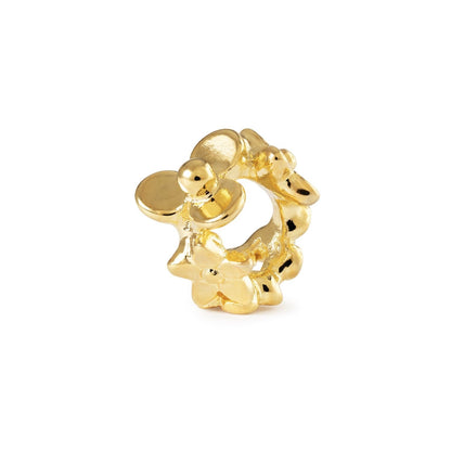 Bouquet di Fiori, placcato oro Trollbeads - TGPBE-20001