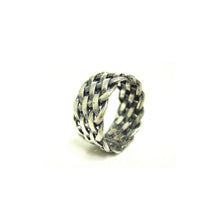 Anello Unisex Fascia Intrecciata Spadarella - AN458