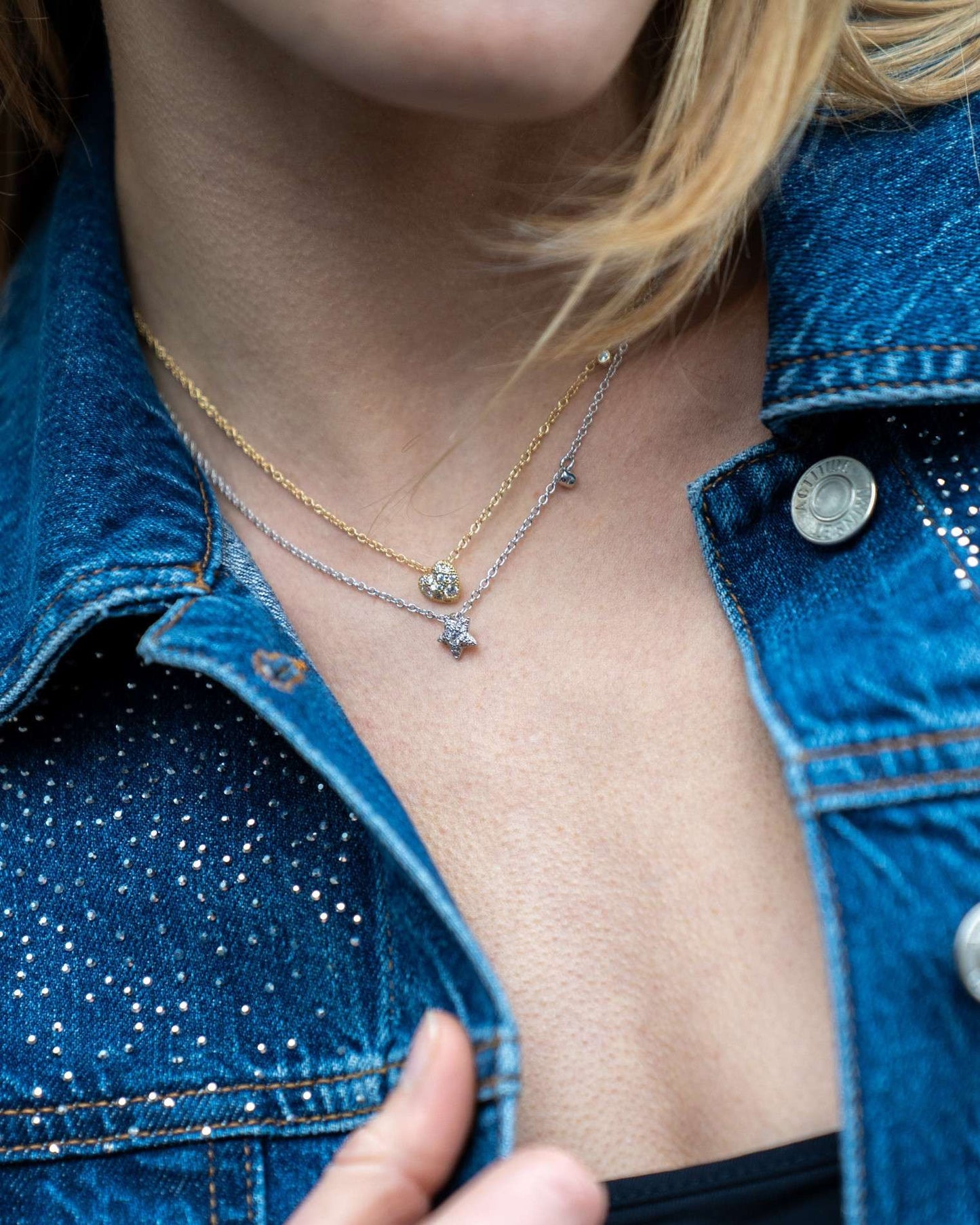 Collana Donna Cuore Mini "Sassolini d'Amare" Alisei Gioielli - C446