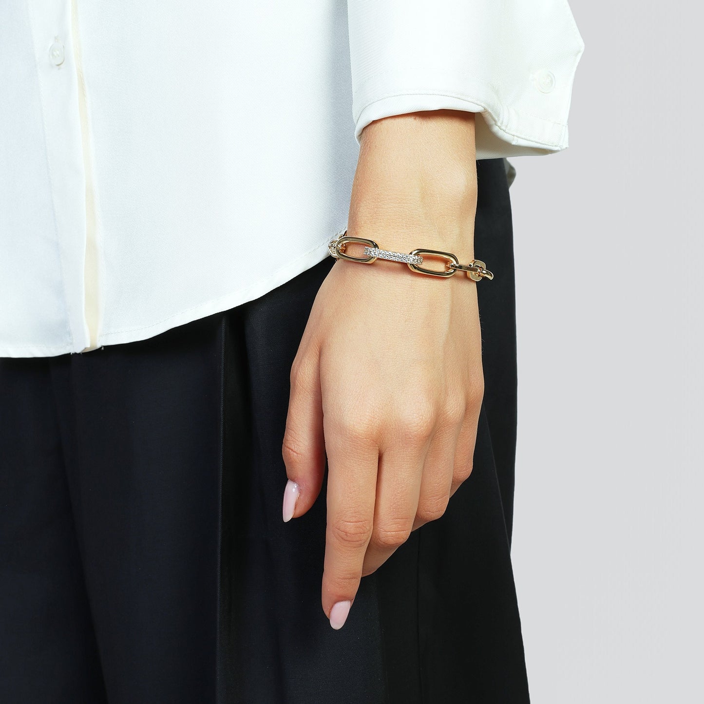 Bracciale Donna Catena con Zirconi Unoaerre - 000EXB5394000