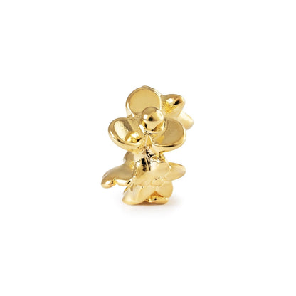 Bouquet di Fiori, placcato oro Trollbeads - TGPBE-20001