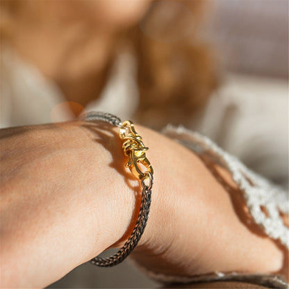 Chiusura Nodo della Fortuna, Placcato Oro Trollbeads - TGPLO-00001