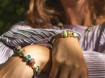 Calcite Giallo-Verde Trollbeads - TSTBE-20050