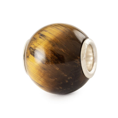 Occhio di Tigre Giallo Rotondo Trollbeads - TSTBE-00042