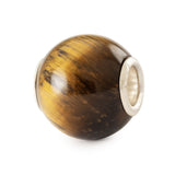 Occhio di Tigre Giallo Rotondo Trollbeads - TSTBE-00042