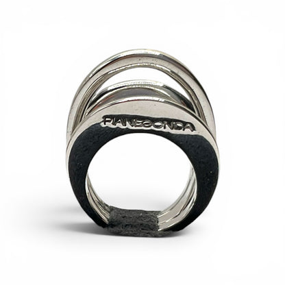 Anello Donna Argento Lucido Archi - AA10406