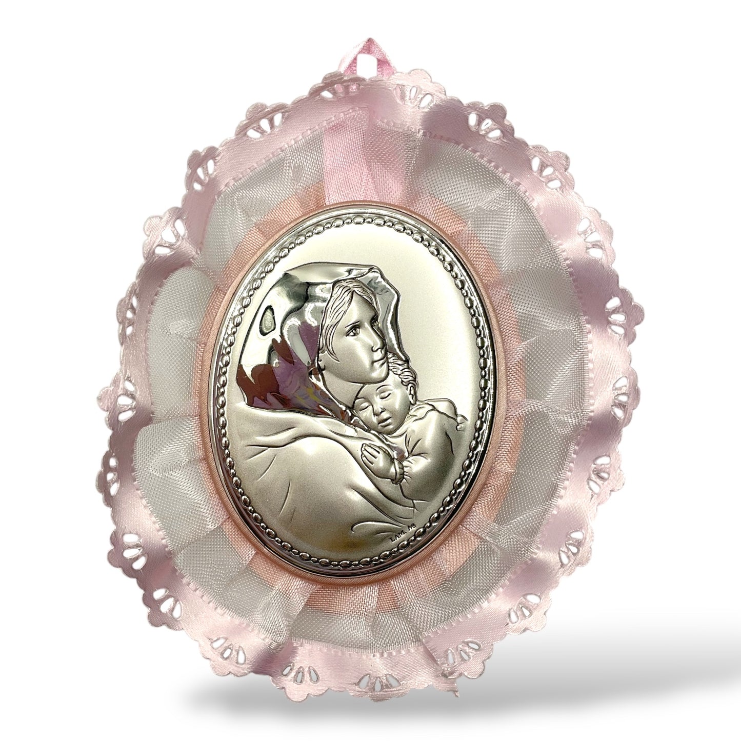 Medaglione Sopraculla Madonna con Bambino Ovale Valenti - 2651R