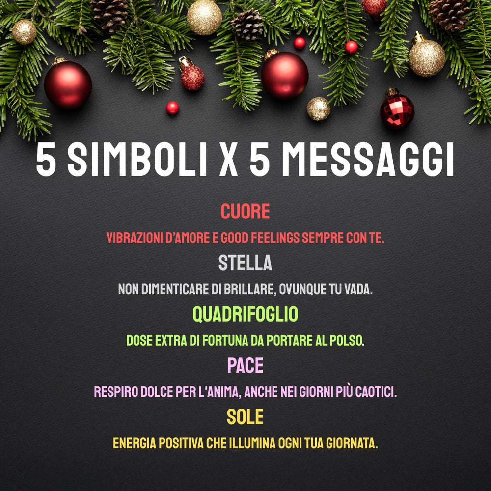 Bracciale Unisex Spadarella Xmas Vibe Limited Edition - SPBR03X