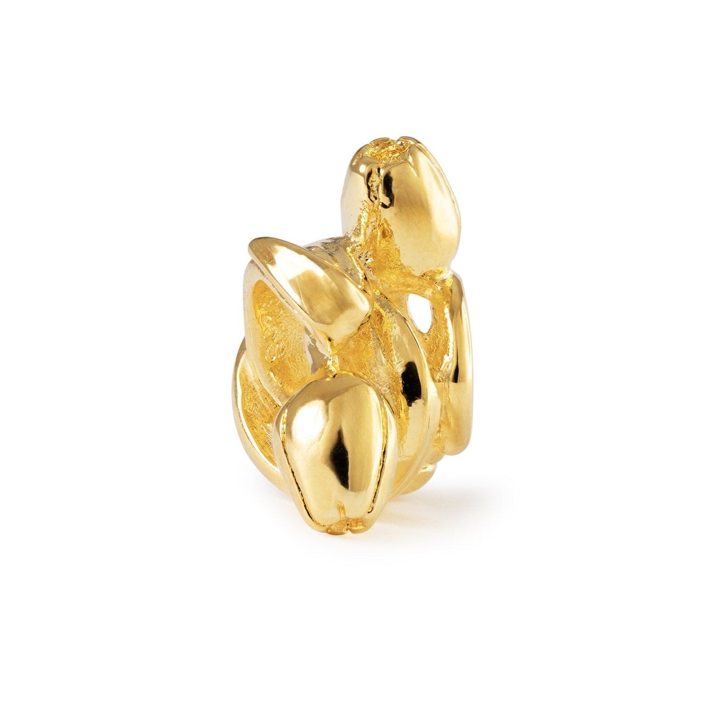 Tulipani dell'Ottimismo, Placcato Oro Trollbeads - TGPBE-40001