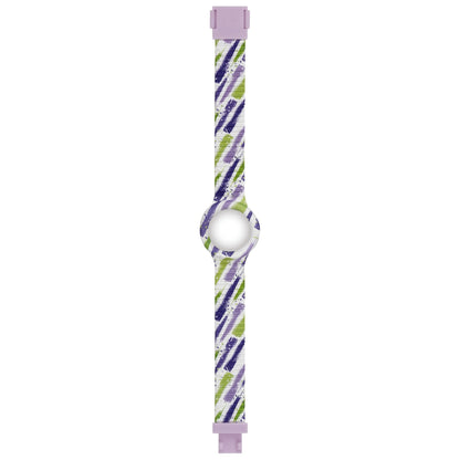 Cinturino Hip Hop in silicone Spring Paint - HBU1107