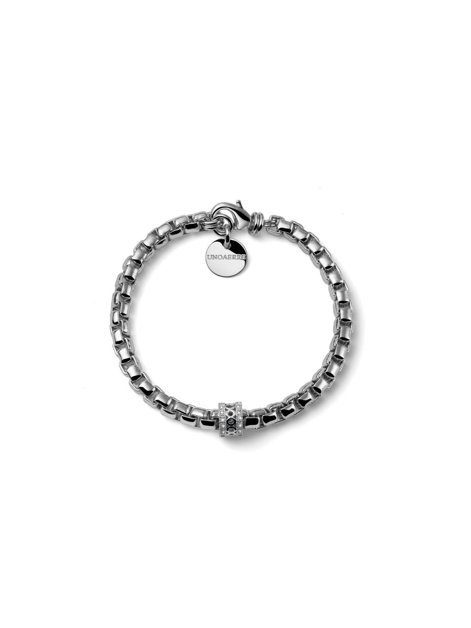 Bracciale Donna Unoaerre Catena Veneziana con Cristalli - 000EXB5494000