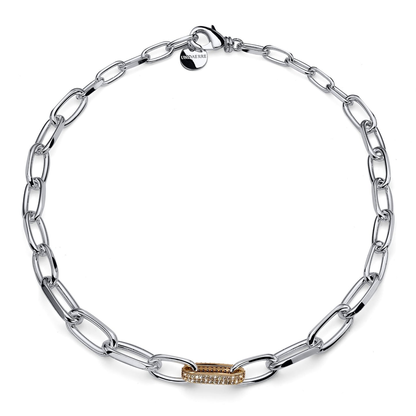 Collana Donna Catena con Zirconi Unoaerre - 000EXH5734000