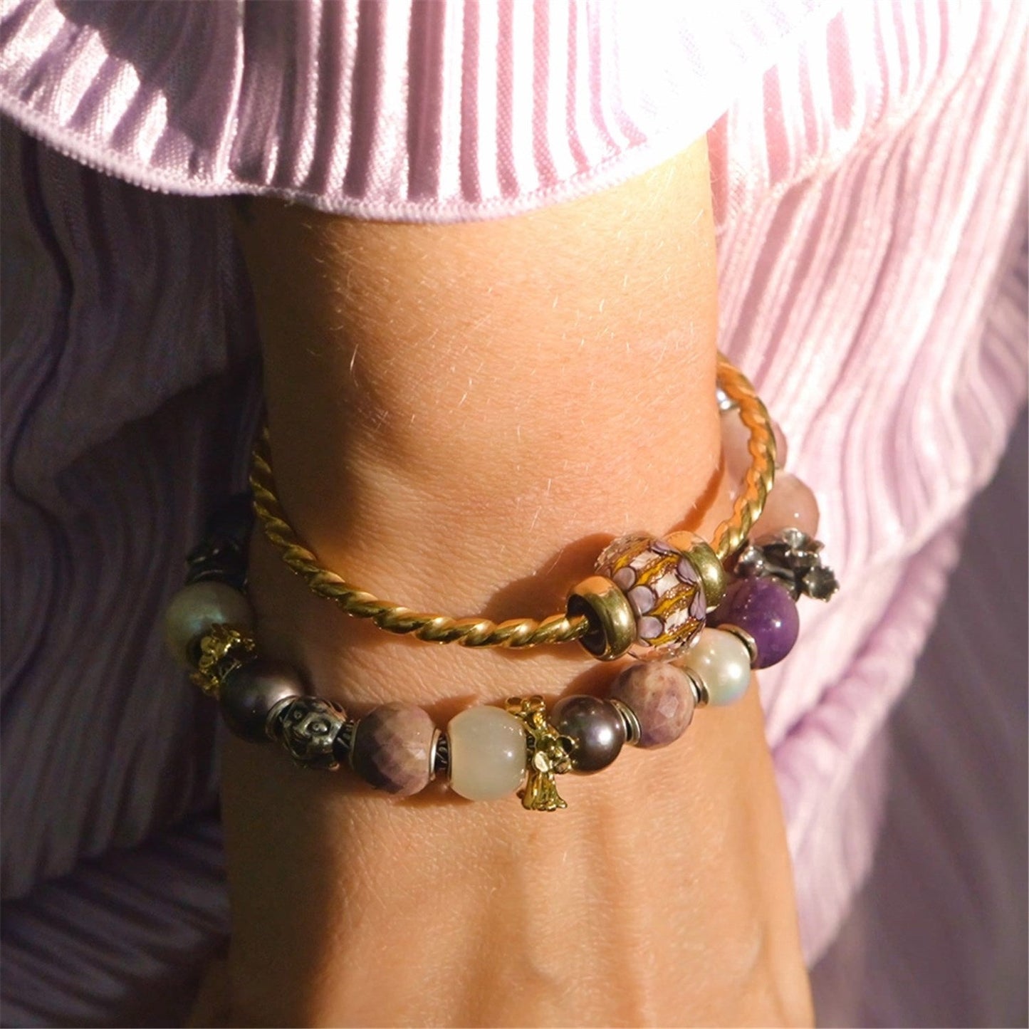 Corona di Fiori, Placcato Oro Trollbeads - TGPBE-30001