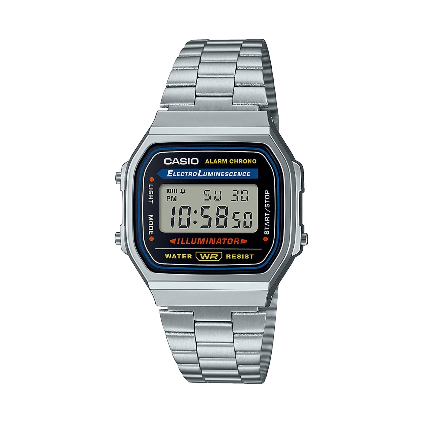 Orologio Unisex Casio Vintage Illuminator - A168WA-1YES