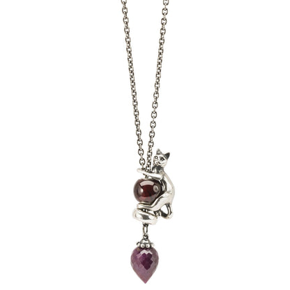 Collana Fantasia con Rubino Trollbeads - TAGFA-00066