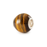 Occhio di Tigre Giallo Rotondo Trollbeads - TSTBE-00042