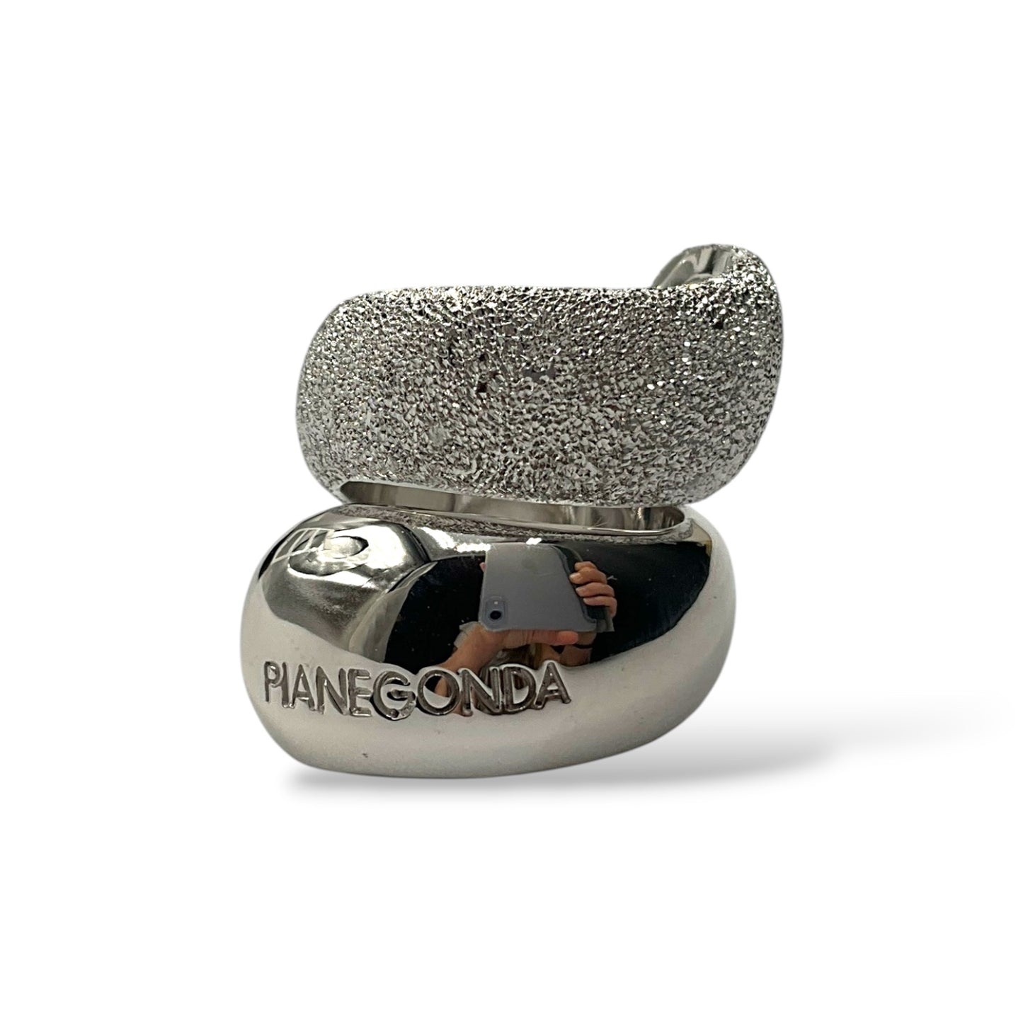Anello Donna Argento Lucido Satinato Spirale - AA010041