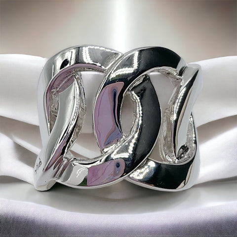 Anello Donna Fantasia di Cerchi in Argento - AA010524