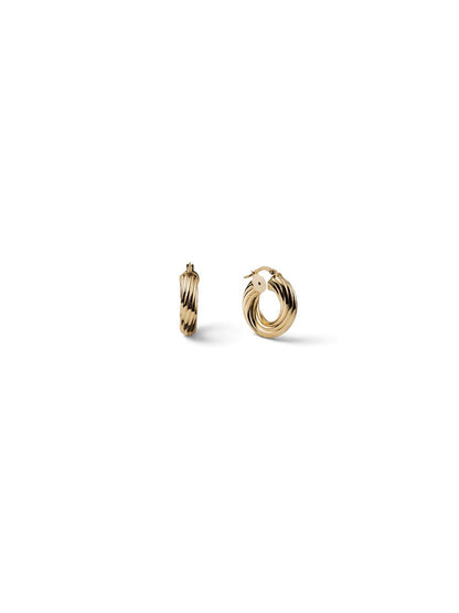 Orecchini a Cerchio Donna Unoaerre Torchon - 000EXO4879900