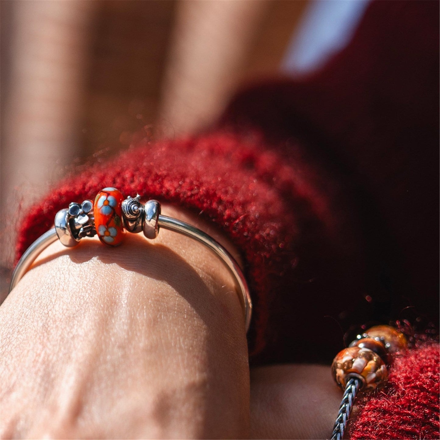 Cuore d'Ambra Trollbeads - TGLBE-30166