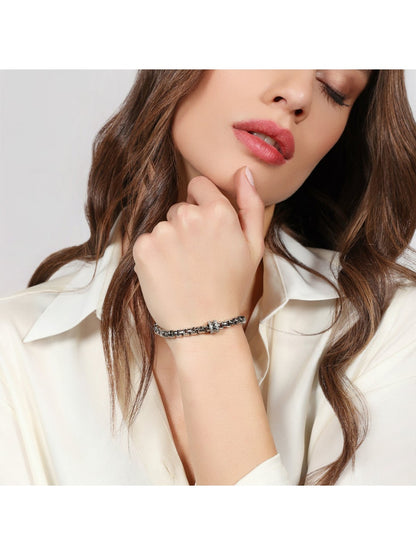 Bracciale Donna Unoaerre Catena Veneziana con Cristalli - 000EXB5494000