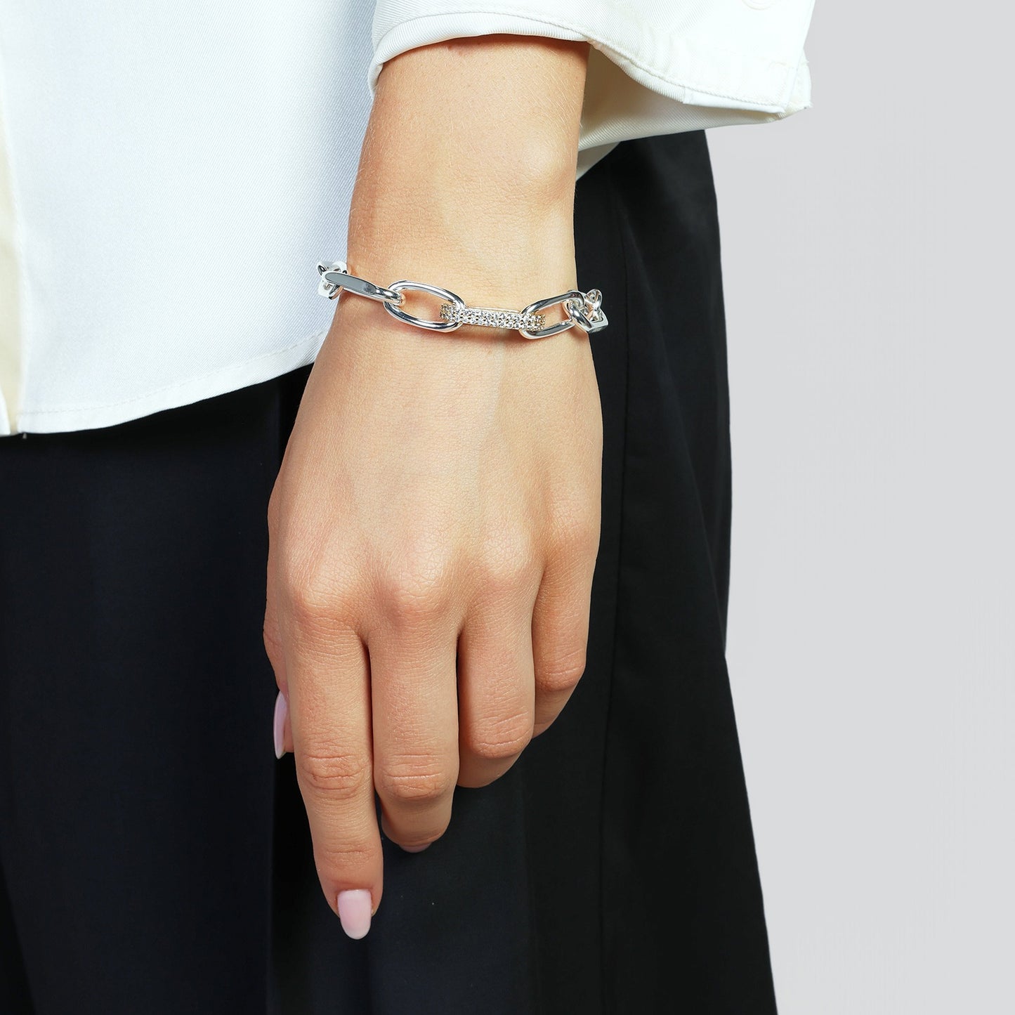 Bracciale Donna Catena con Zirconi Unoaerre - 000EXB5394000