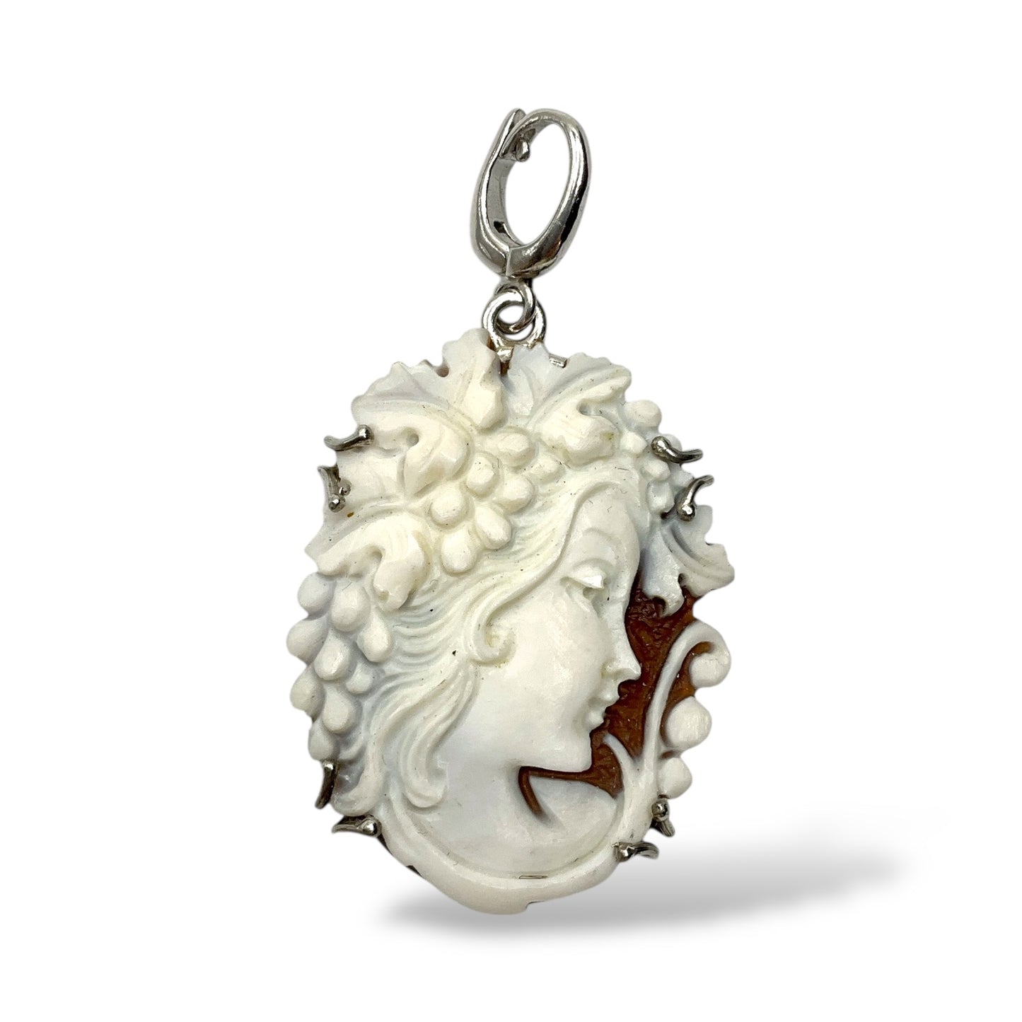 Ciondolo Cammeo con Montatura in Argento - Cammeo8