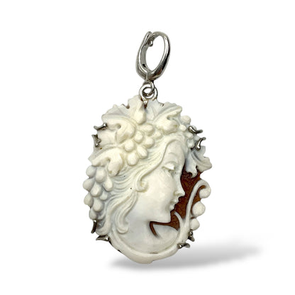 Ciondolo Cammeo con Montatura in Argento - Cammeo8
