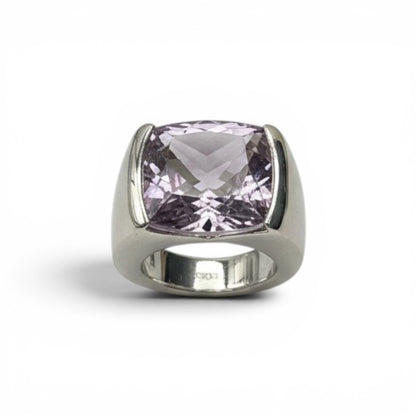 Anello Donna Argento Ametista - AA010439