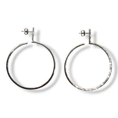 Orecchini a Cerchio Donna Argento - OA010251