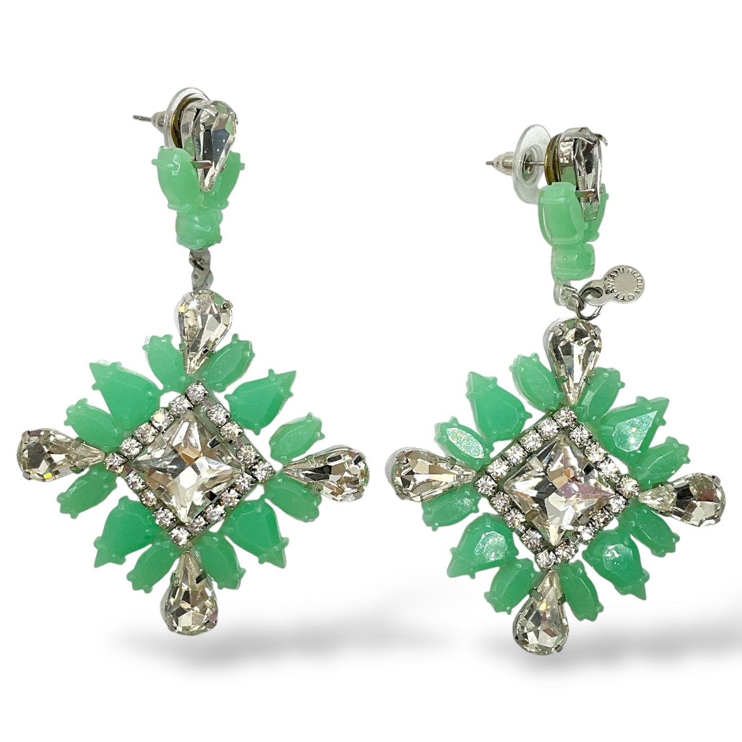 Orecchini Pendenti Donna Tiffany e Cristalli Ottaviani Bijoux - 490433