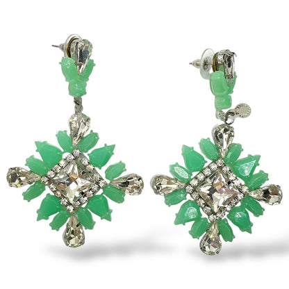 Orecchini Pendenti Donna Tiffany e Cristalli Ottaviani Bijoux - 490433