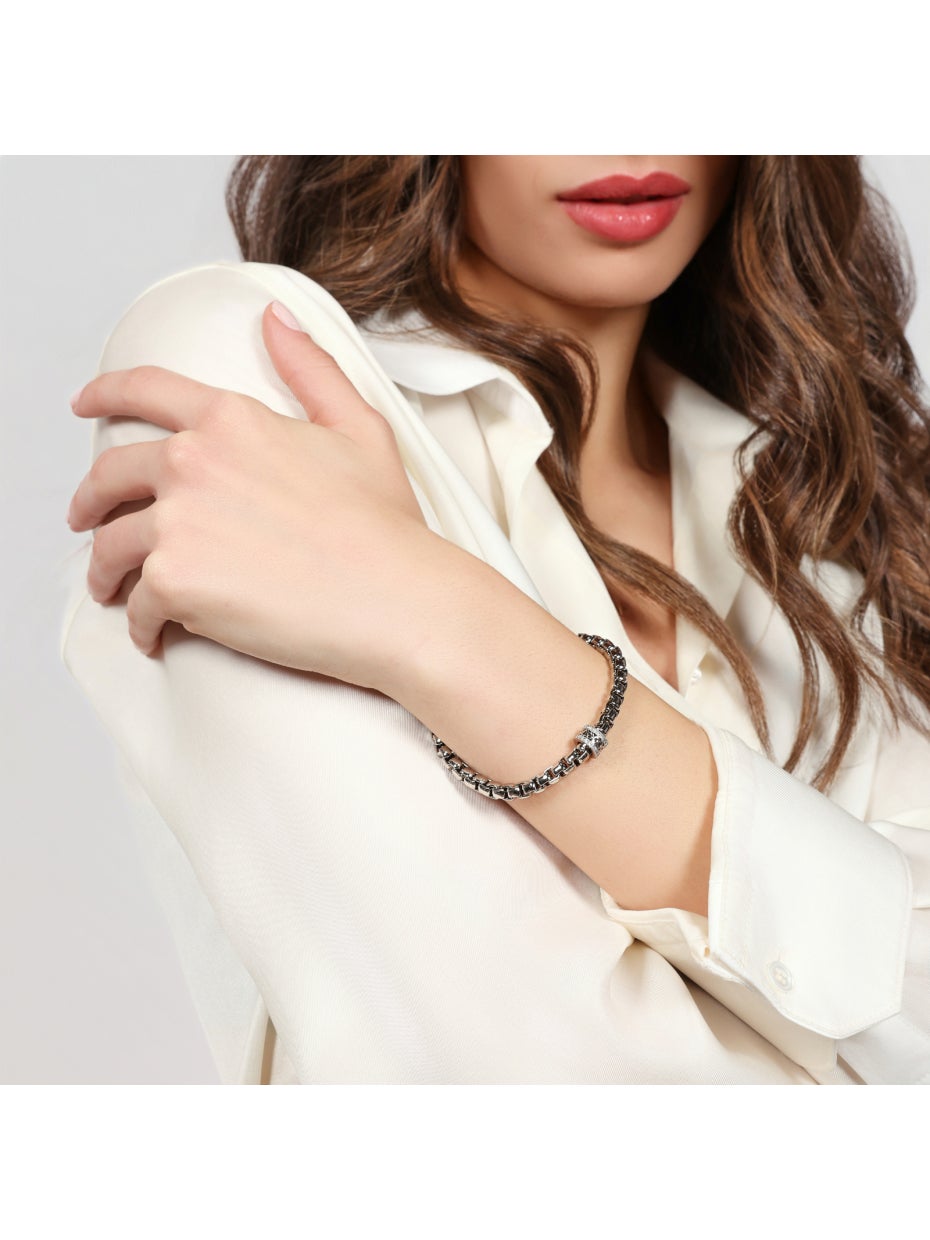 Bracciale Donna Unoaerre Catena Veneziana con Cristalli - 000EXB5494000