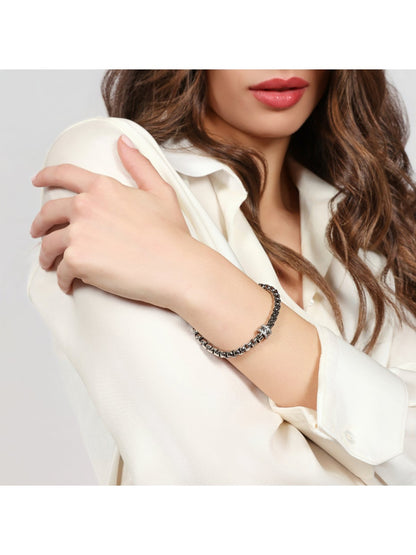 Bracciale Donna Unoaerre Catena Veneziana con Cristalli - 000EXB5494000