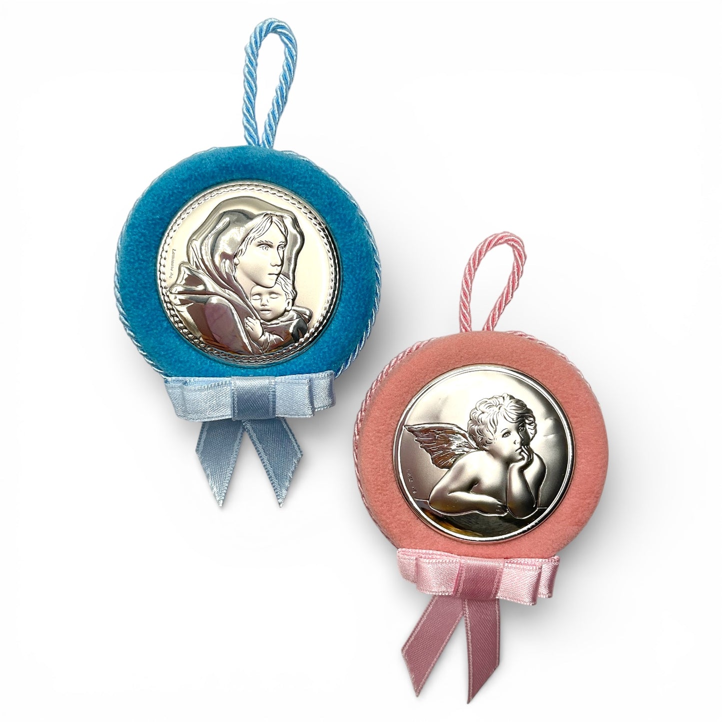 Medaglione Sopraculla Madonna con Bambino o Angelo di Raffaello Tondo Valenti - 1716C