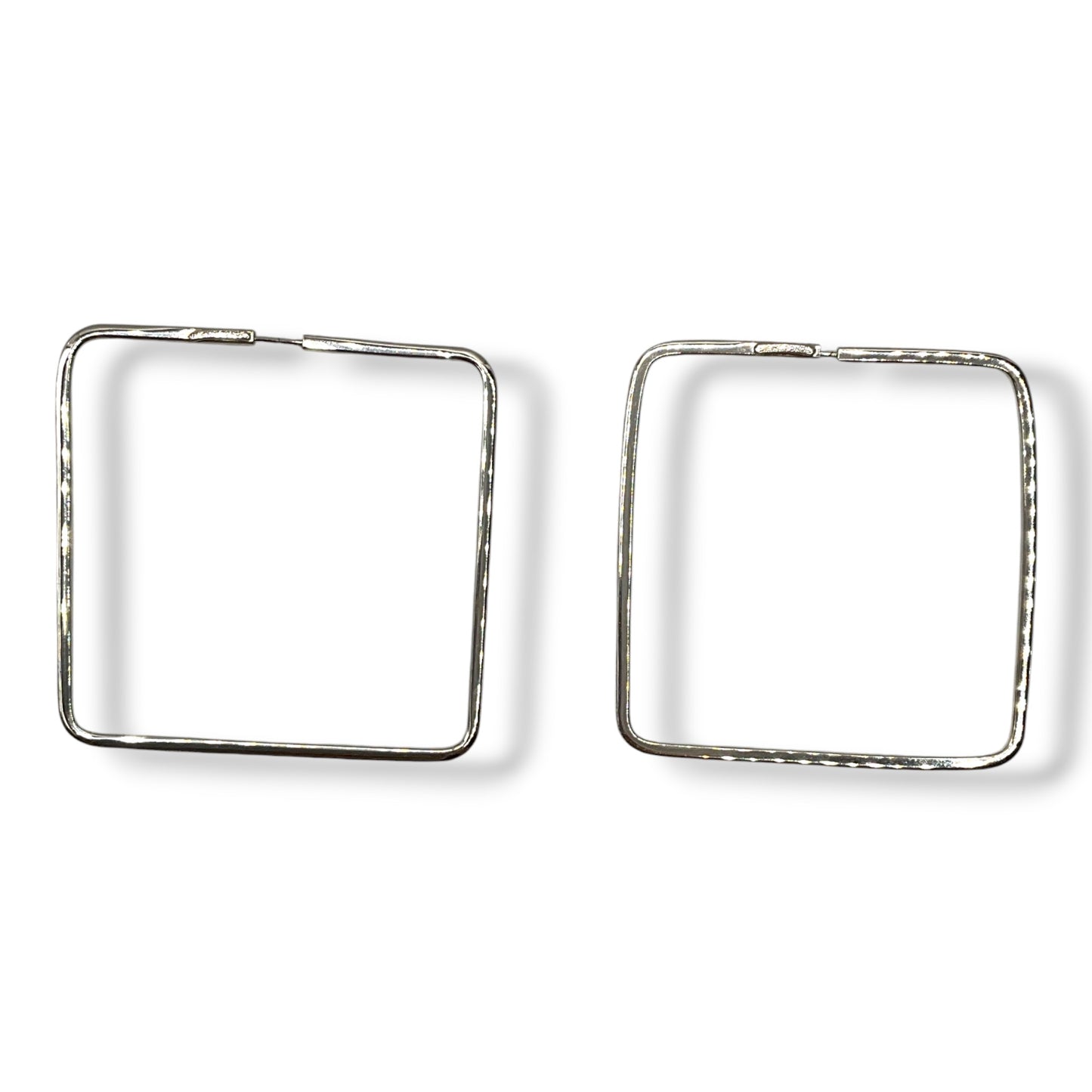 Orecchini Quadrati Donna Argento - OA010207