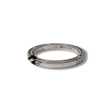 Fede Nuziale Damiani D-Side in Platino e 4 Diamanti 3 mm - 71395921
