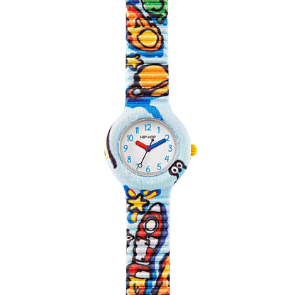 Orologio Bambini Hip Hop Kids Fun Tessuto - HWU1216