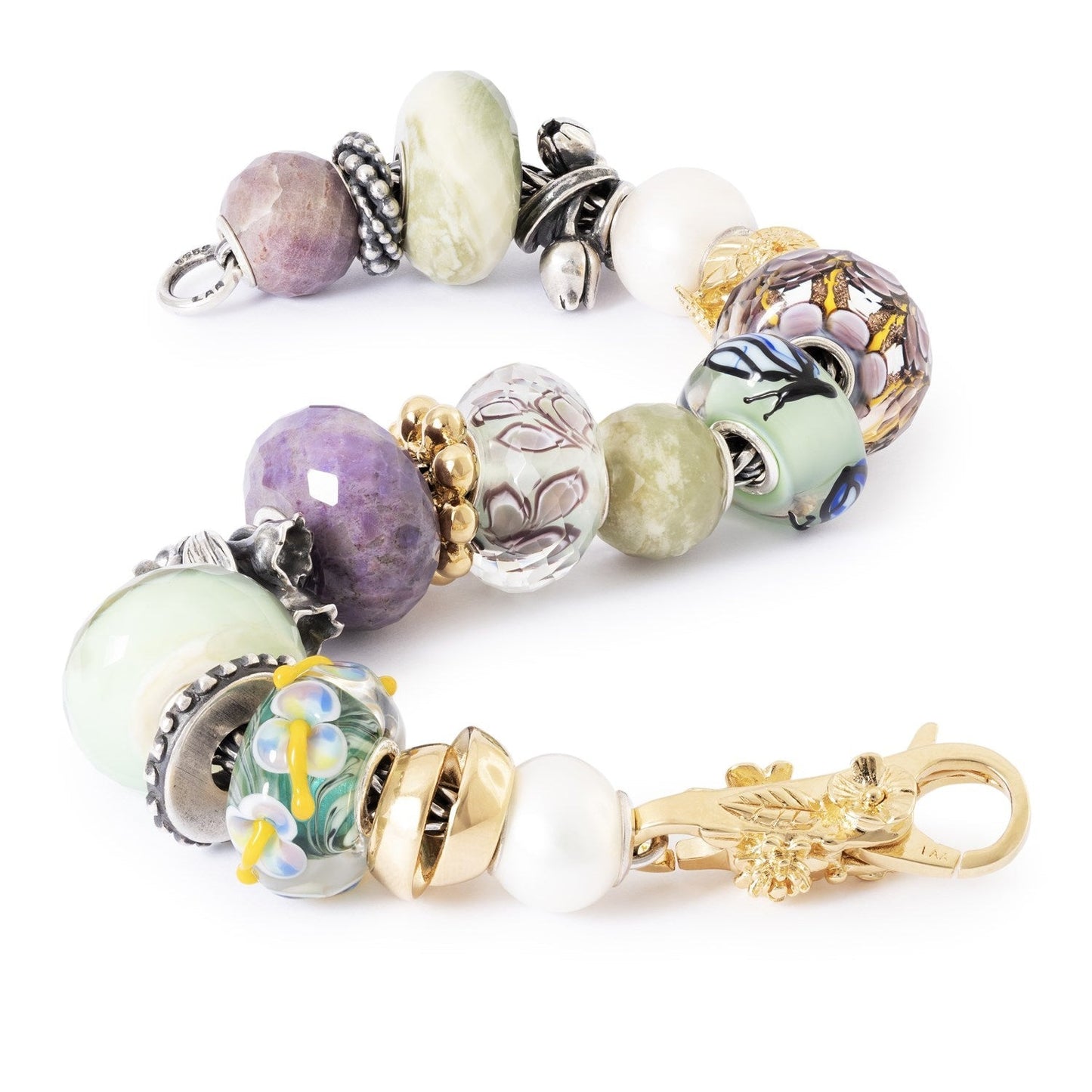 Calcite Giallo-Verde Trollbeads - TSTBE-20050