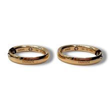Fede nuziale Damiani in oro giallo con brillante 4 mm - 71714055