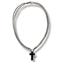 Collana Groumette con Croce in Onice Uomo Pianegonda Glam - CA031099