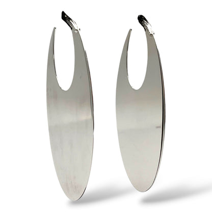Orecchini Pendenti Donna Argento Ovali o Tondi - OA010256