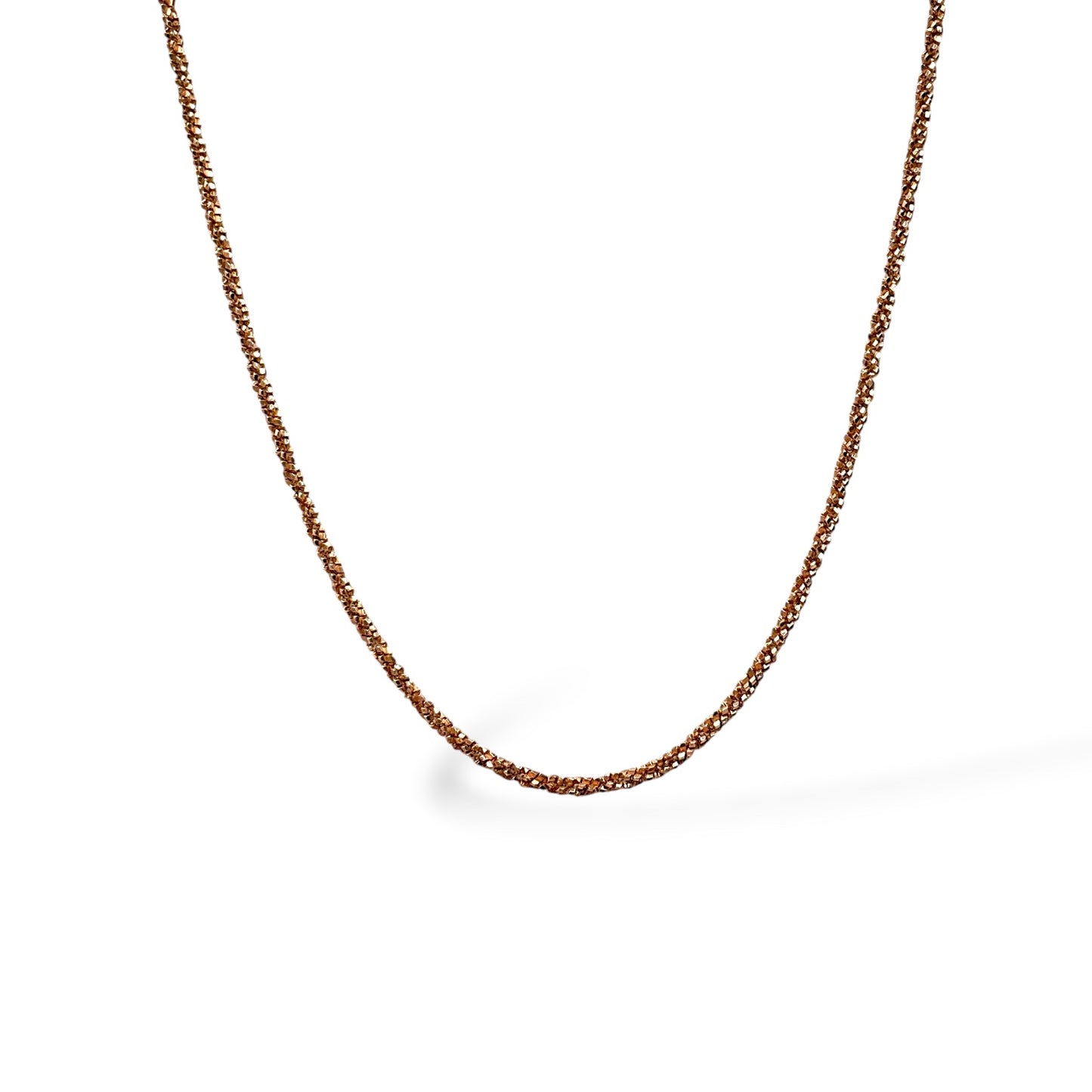 Catena Argento o Argento Rosato Mediterraneo Gioielli - CATENAD45