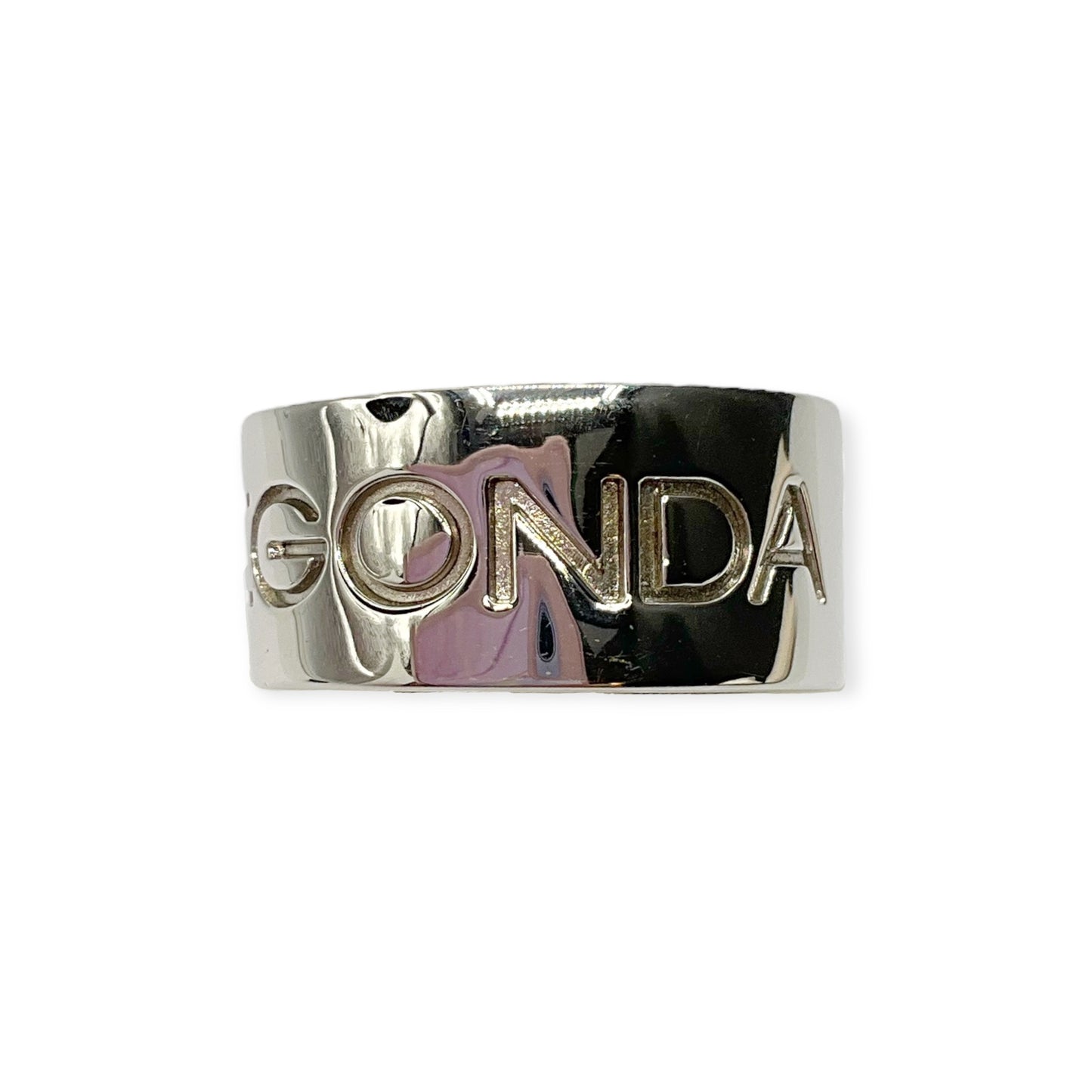 Anello a Fascia Donna Croce con Brillanti in Argento - AA010570