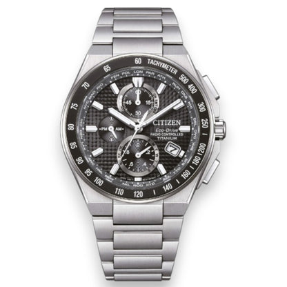 Orologio Uomo Citizen Radiocontrollato Super Titanio Crono - AT8397-56Z