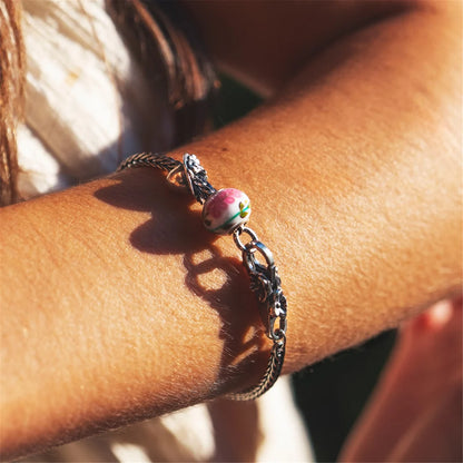 LAVANDA ROSA TROLLBEADS TGLBE-30212