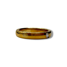 Fede Nuziale Damiani in Oro Giallo con Brillante 4 mm - 71057498