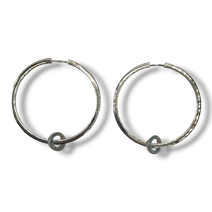 Orecchini a Cerchio Donna Argento Connection - OA010516